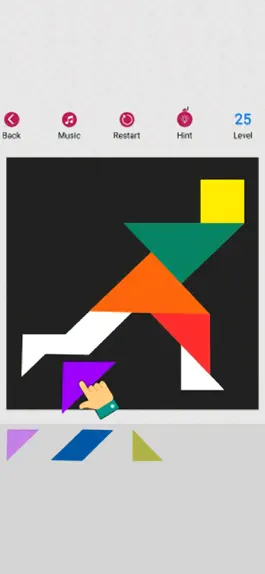 Game screenshot Tangram пазлы для взрослых apk