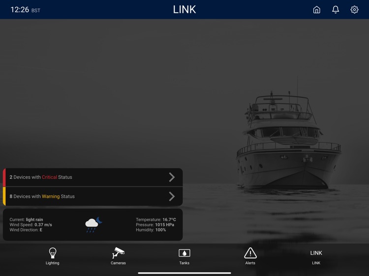 LINK - Touchscreen App