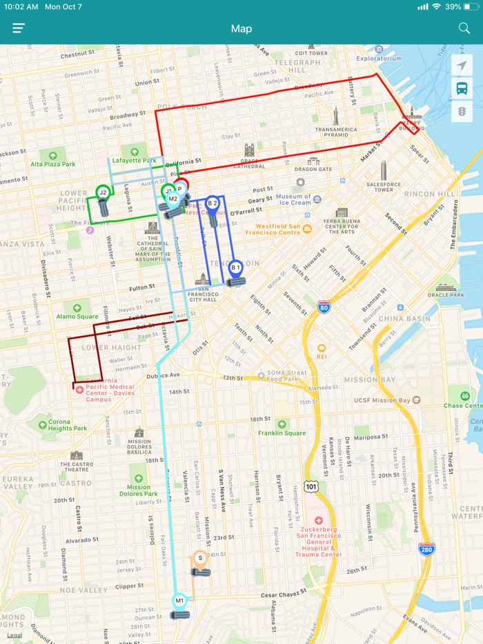 CPMC Shuttle Services