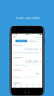 loan calculator: mortgage iphone screenshot 1