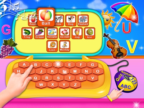 Screenshot #5 pour Alphabet Laptop - Educational