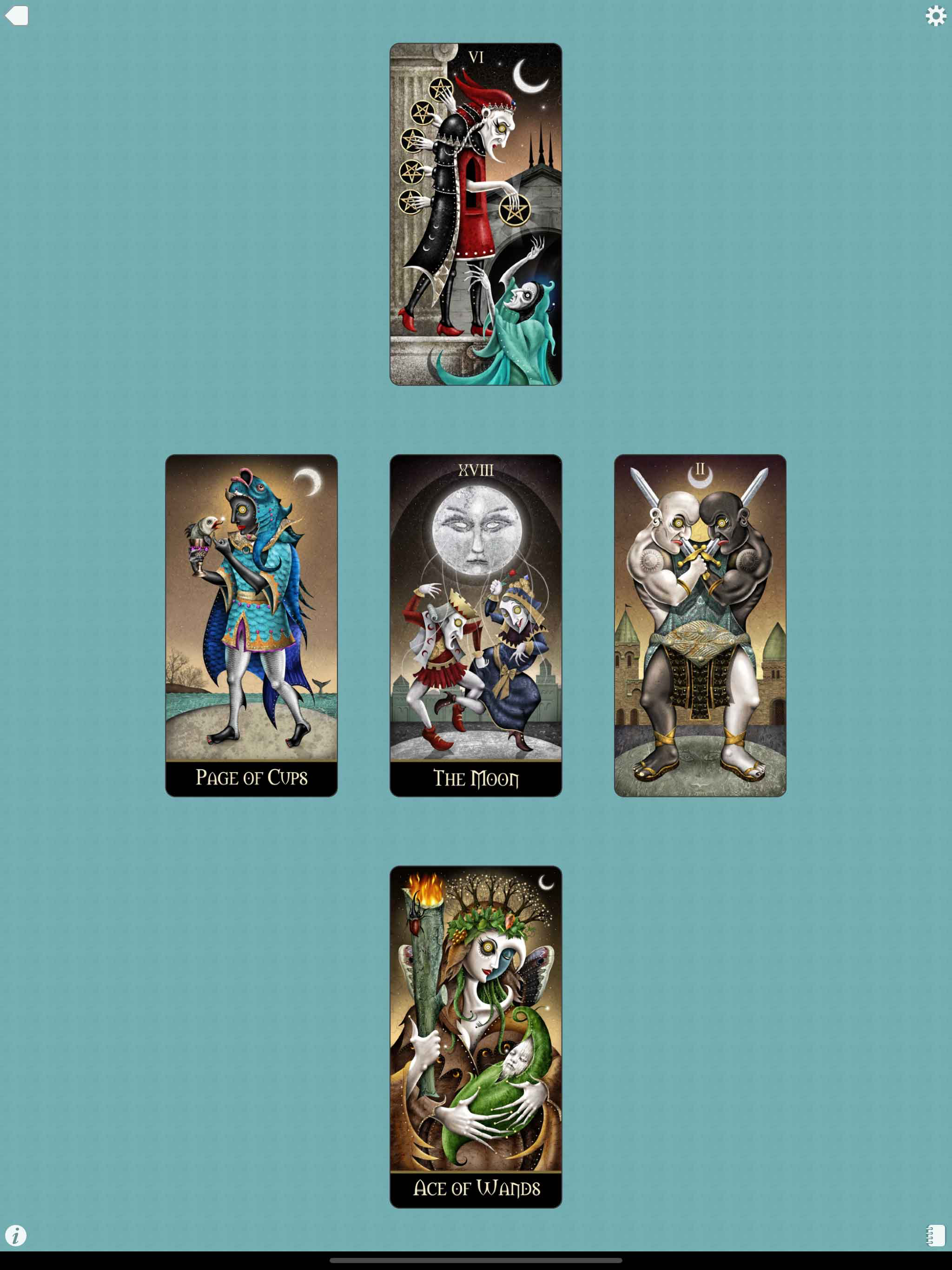 Deviant Moon Tarot screenshot 10