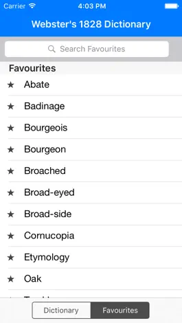 Game screenshot Webster's 1828 Dictionary USA hack