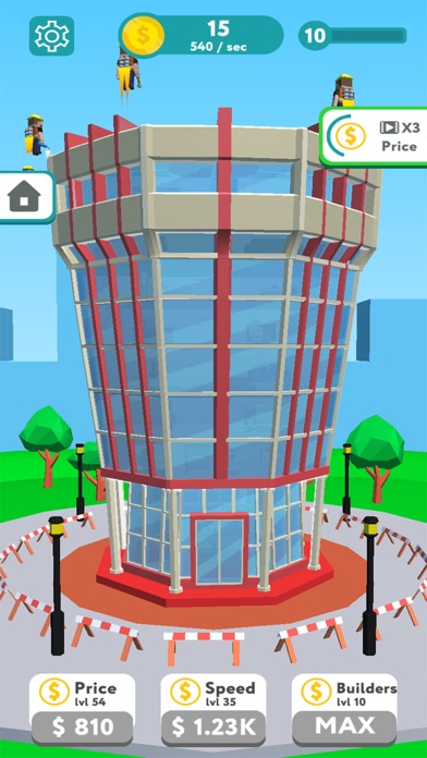 Builders Idle Hack screenshot 5 - game app interface