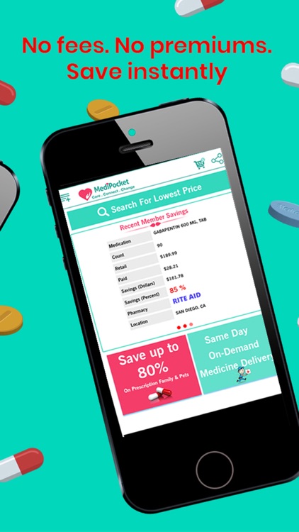 MediPocket-Rx Saving On Demand