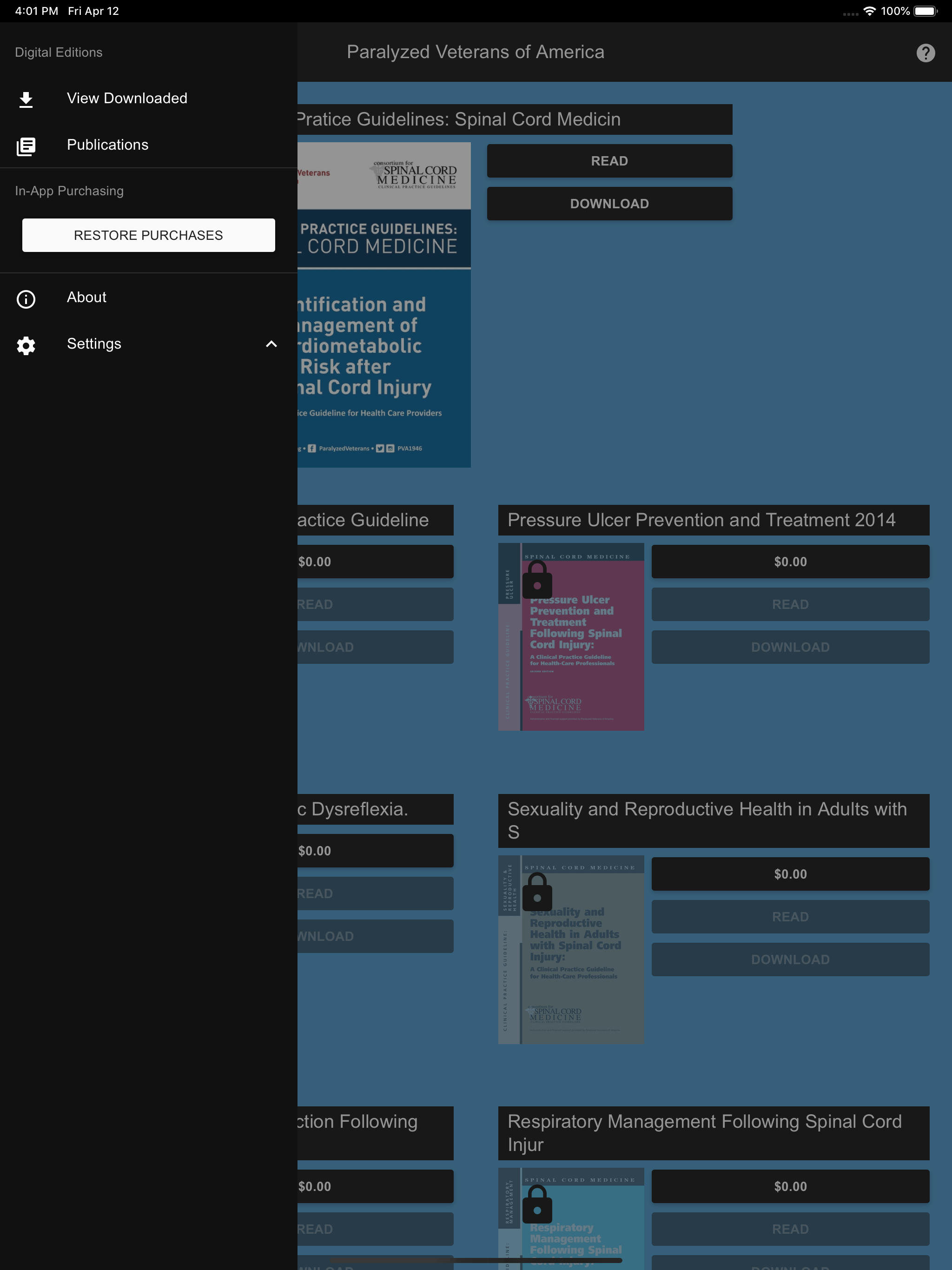 PVA ePubs screenshot 6