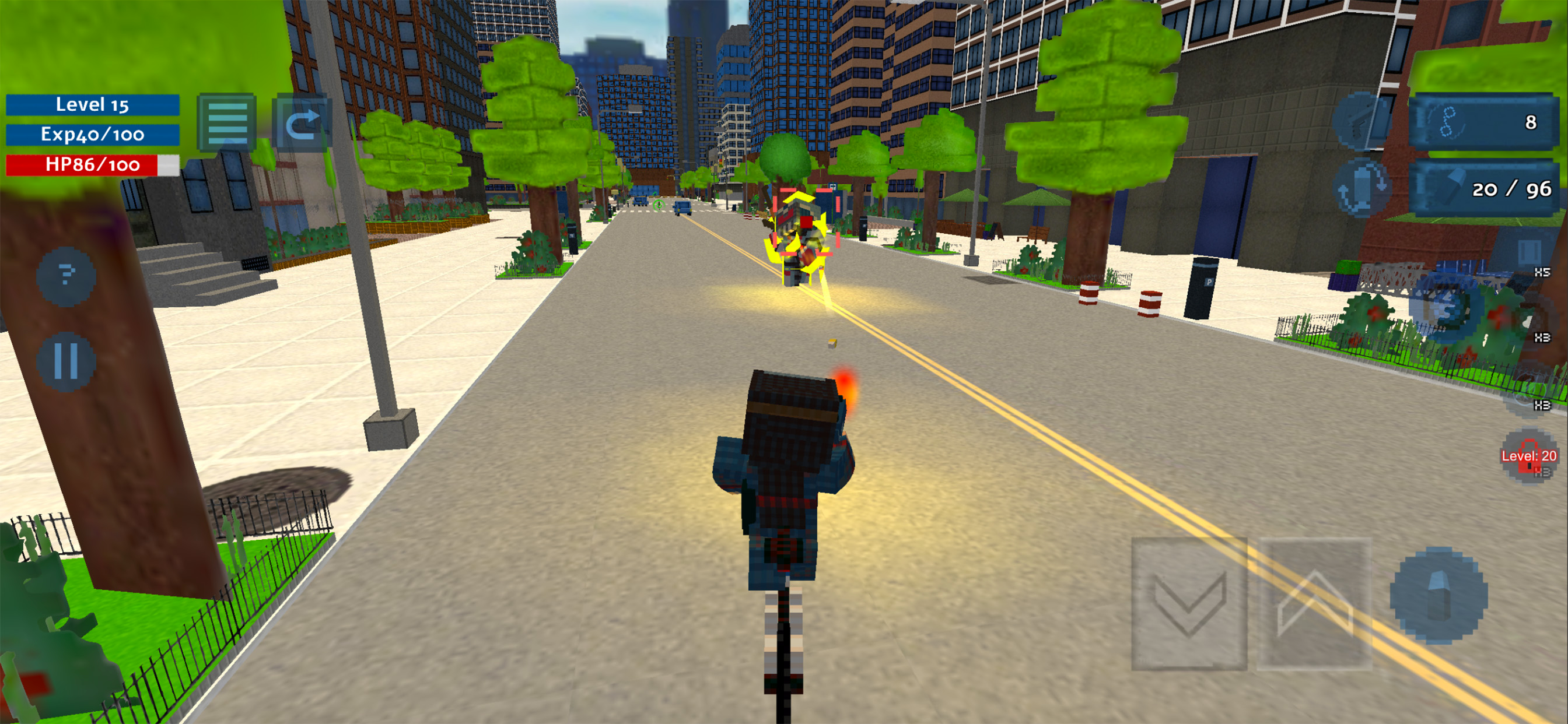 Police Block City