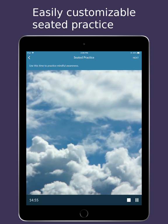Mindfulness Coach iPad screenshot 7 - Health & Fitness app