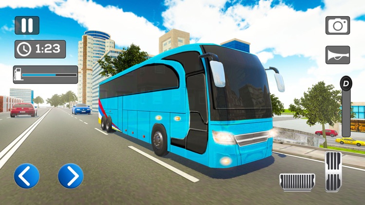 Simple City Coach Bus Driving screenshot-7