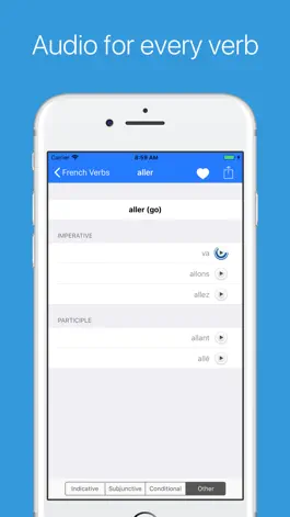Game screenshot French Verb Conjugator Pro apk