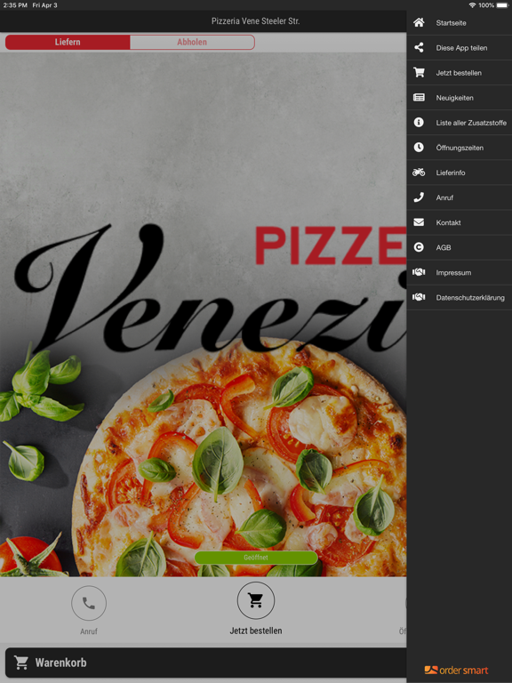 Screenshot #5 pour Pizzeria Venezia Steeler Str