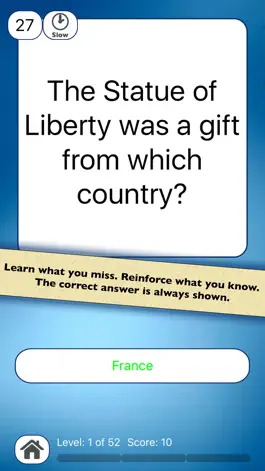 Game screenshot USA American History Quiz hack