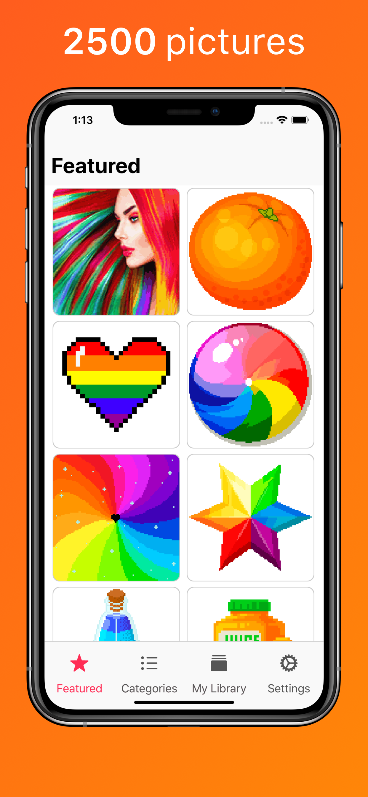 Multi Color by number