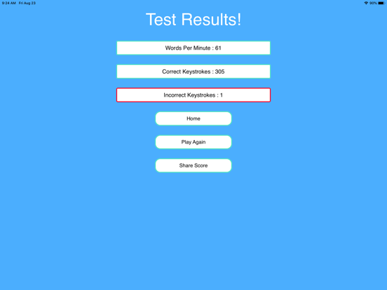 Screenshot #6 pour Speed Master - Typing Test