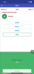 Learn Hungarian Daily screenshot #7 for iPhone