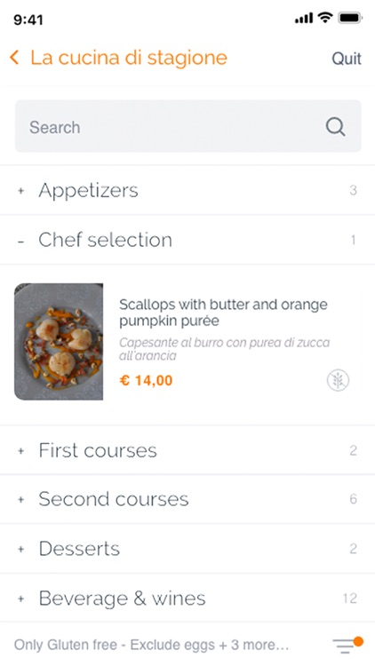 Dinary | Multi-language menus
