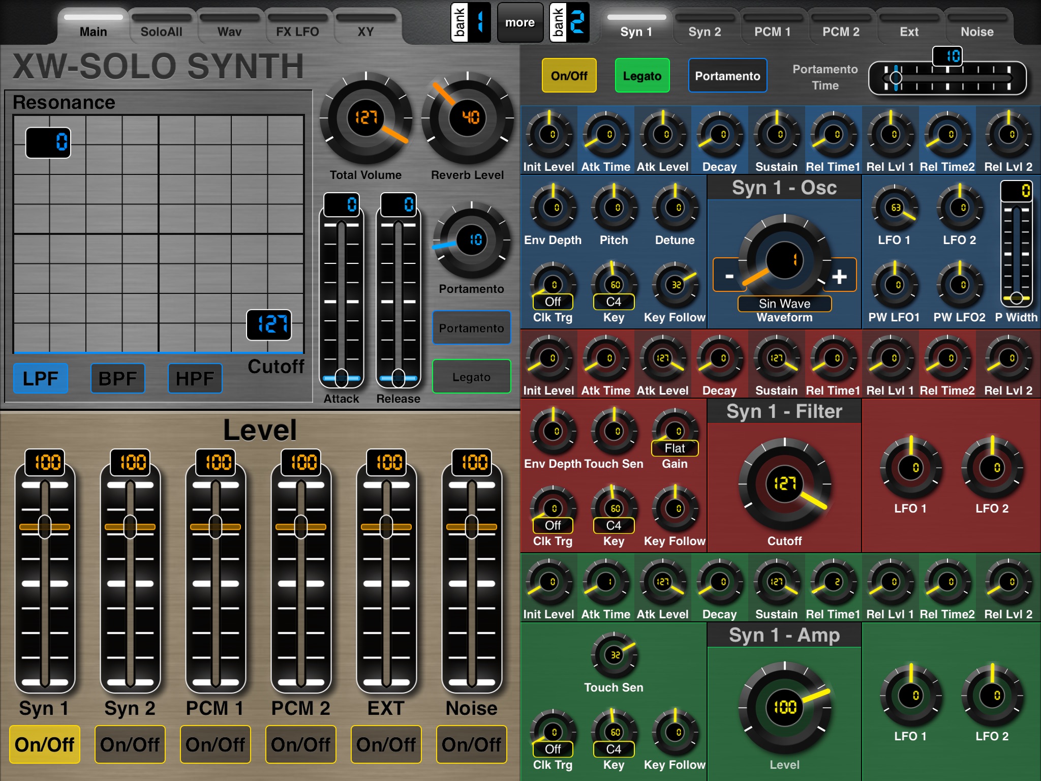 MIDI Designer XW screenshot 2