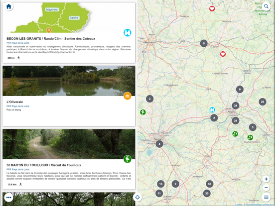 Screenshot #5 pour Rando Pays de la Loire