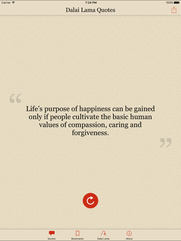 Screenshot #5 pour Dalai Lama Quotes