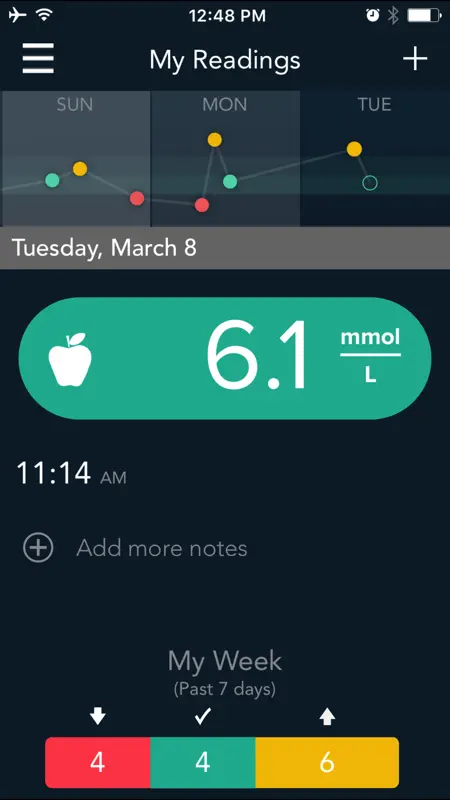 CONTOUR DIABETES app (UK) screenshot 2 of 4