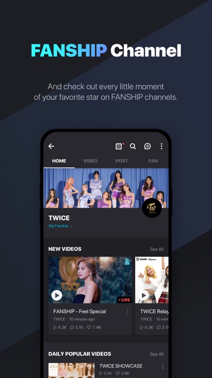 V LIVE - Global Star Live app