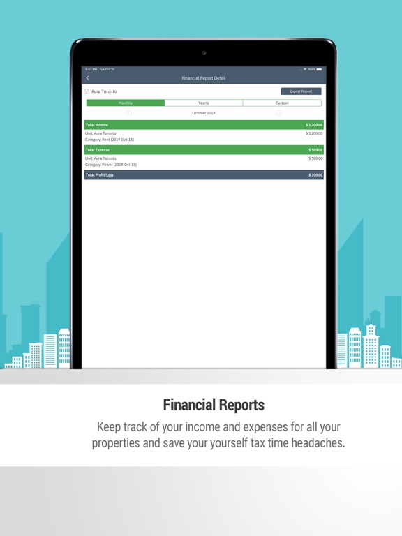 World of Rental iPad screenshot