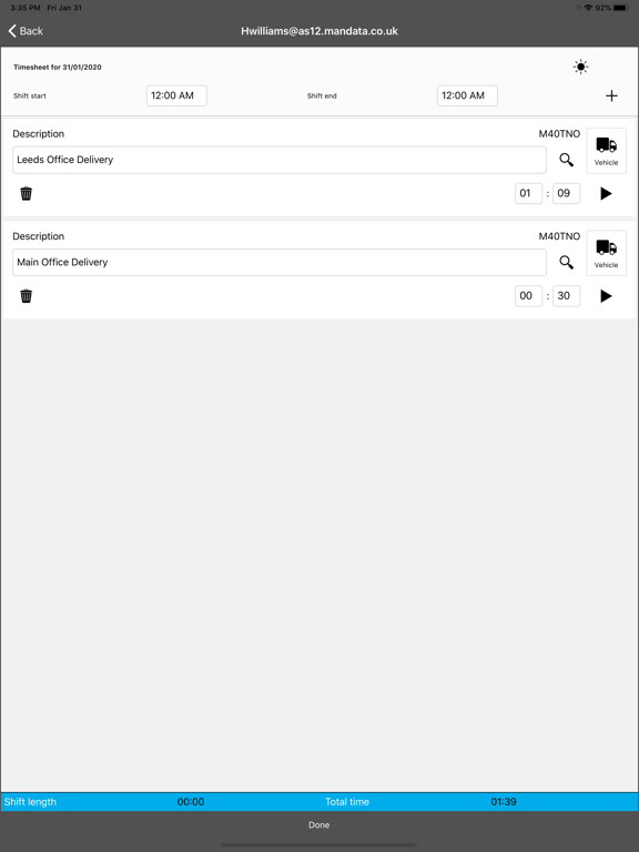 Team Admin iPad screenshot 8 - Business app