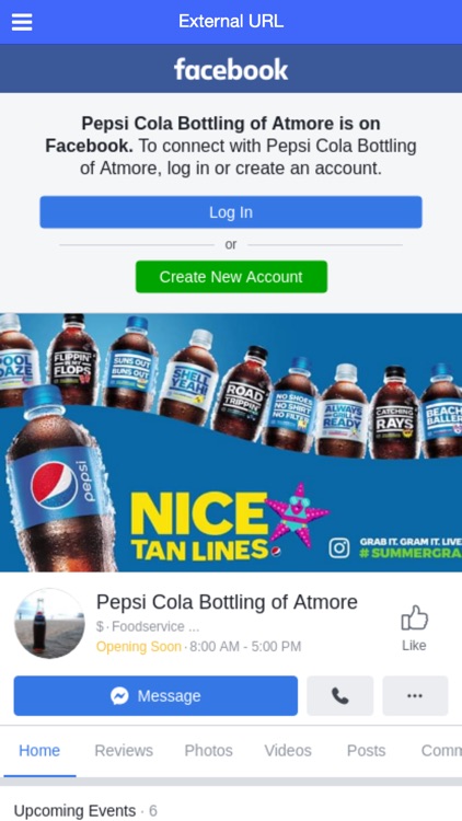 Pepsi Atmore App