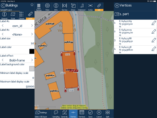 topoXpress iPad screenshot 5 - Navigation app
