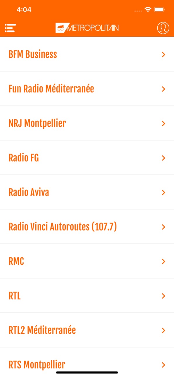 iPhone screenshot