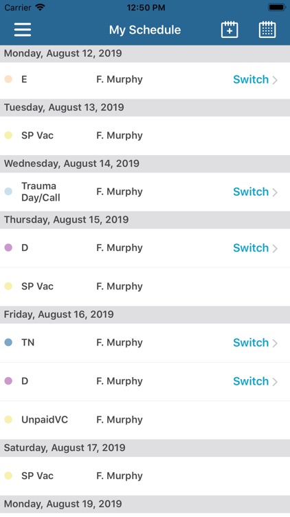 EZCall & Workforce periOp