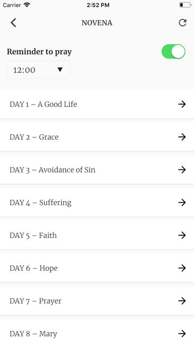 Novena of the Father Venance Screenshot