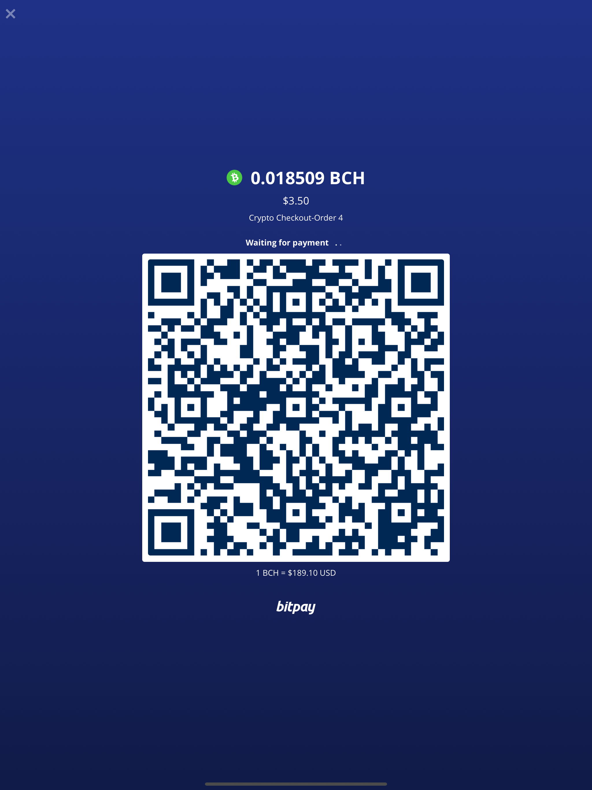 BitPay Checkout