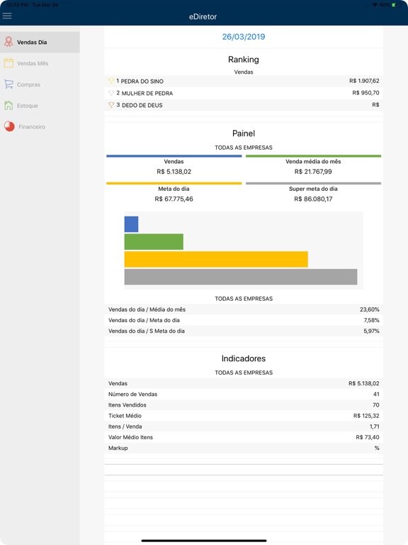 Screenshot #4 pour eDiretor App