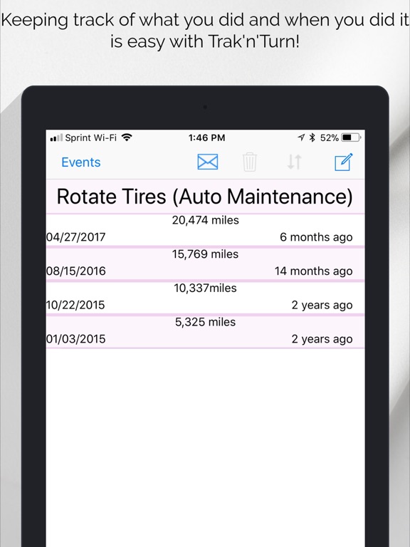 Trak'n'Turn iPad screenshot 5 - Utilities app
