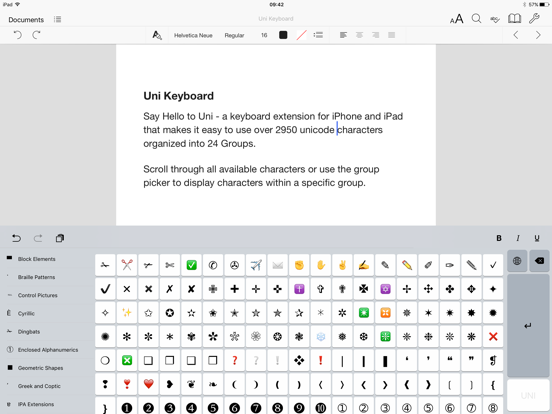 Screenshot #4 pour Uni Keyboard