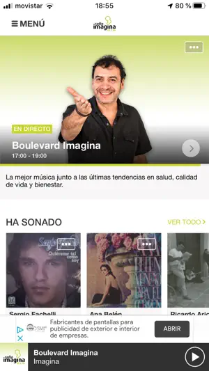 Radio Imagina Chile screenshot 2