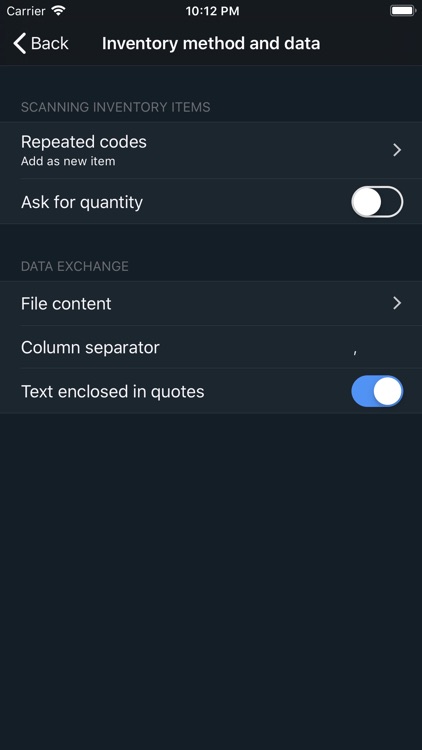 DataCollectorLite code scanner screenshot-4