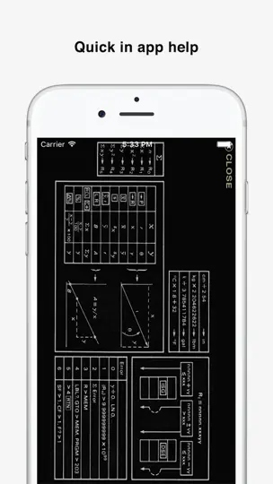 Capture d'écran de 11C Scientific Calculator sur iPhone 4