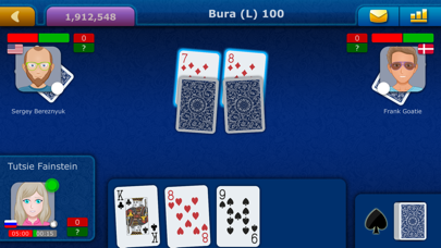 Online Bura LiveGames Screenshot