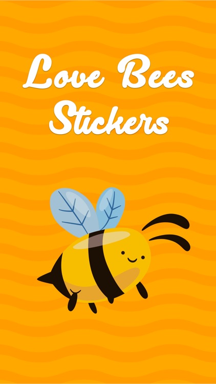 Love Bees Stickers