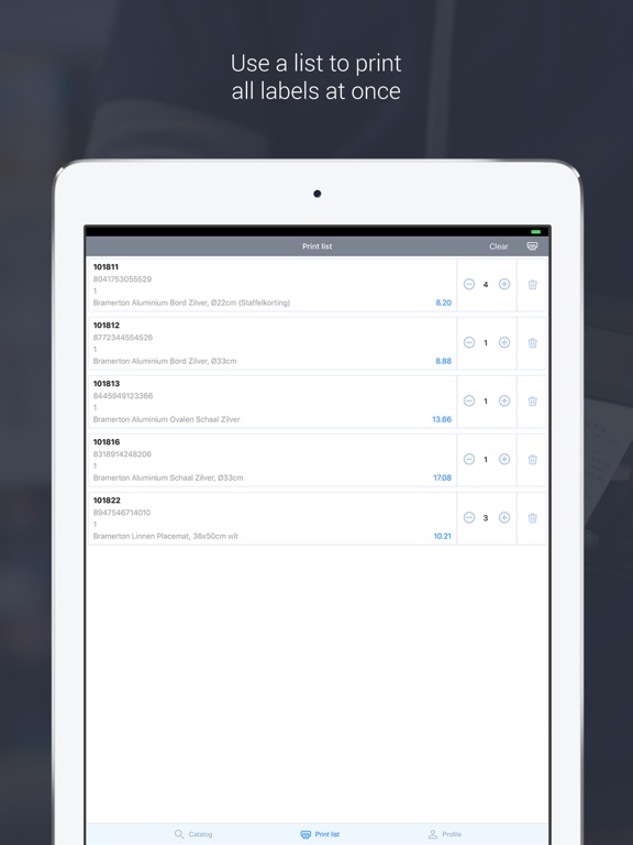 Screenshot #6 pour App4Labels