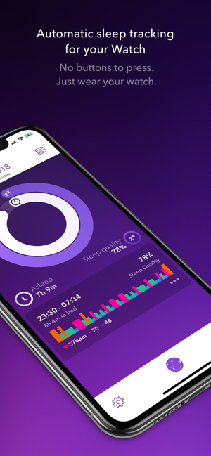 automatic sleep tracking apple watch