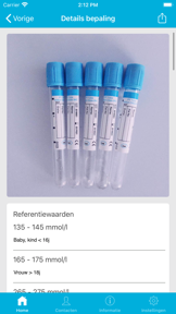 Radboudumc eLabgids screenshot
