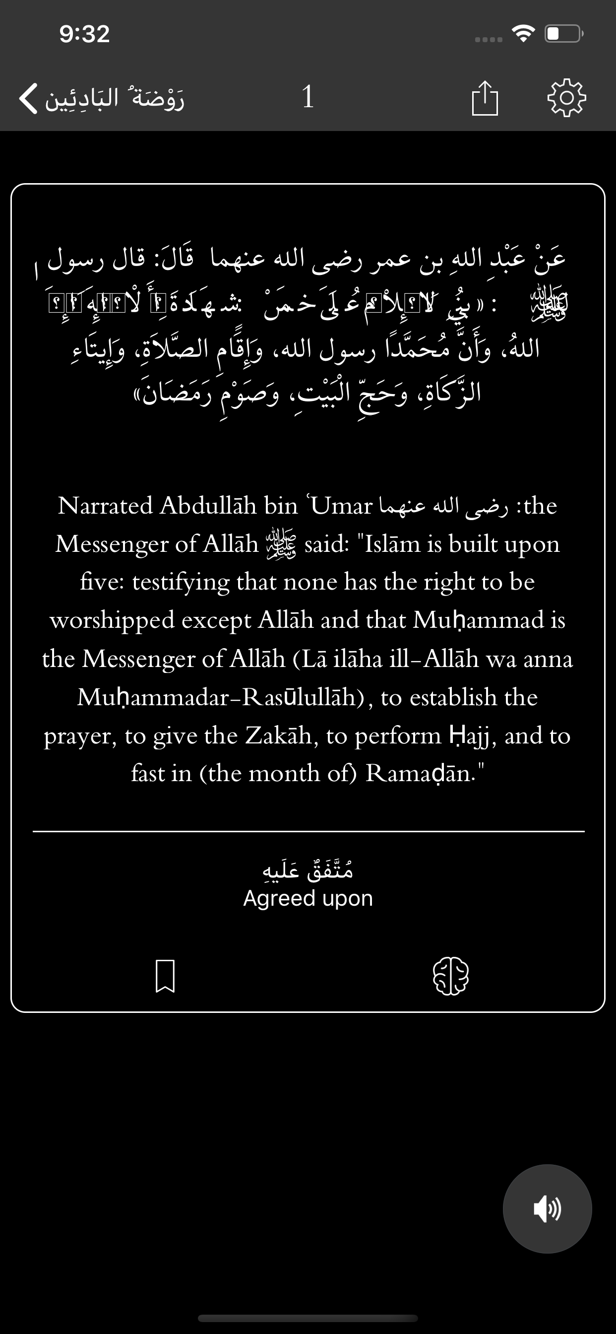 100 Hadeeth