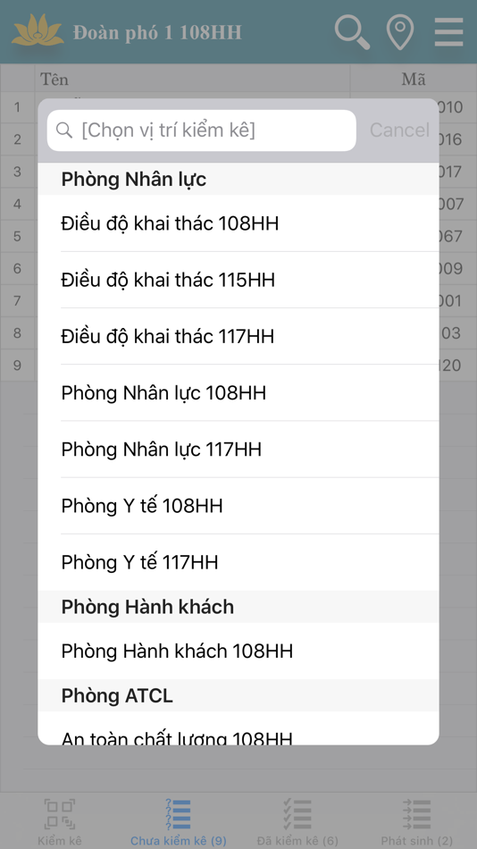 #5. Kiểm Kê (iOS) Podle: Hieu Nguyen