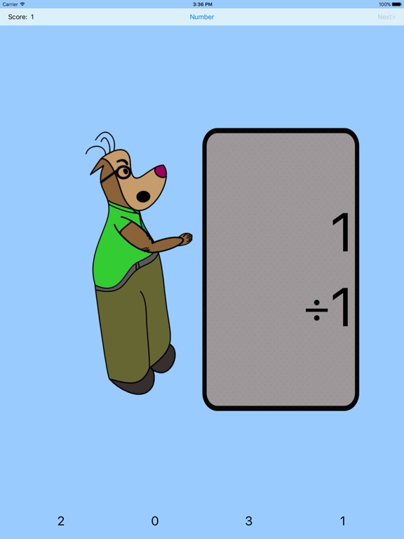 Screenshot #5 pour Division Drills - Flashcards