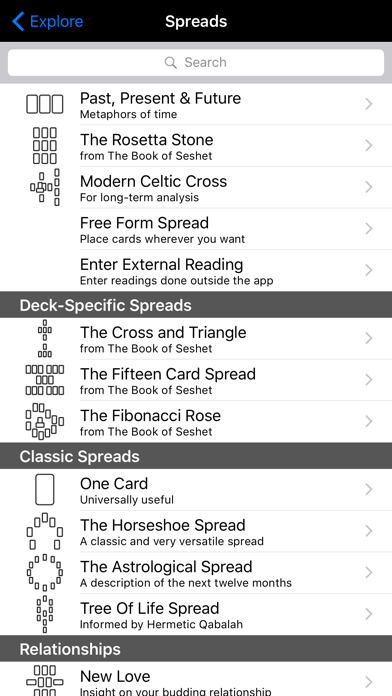 The Rosetta Tarot Screenshot