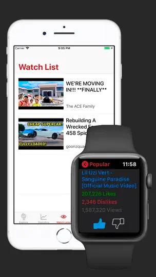 Screenshot von Minitube For Youtube auf dem iPhone 5