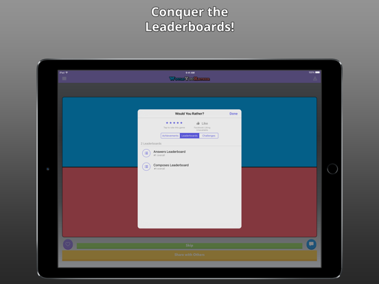 Would You Rather? 2022 Hype iPad app afbeelding 5